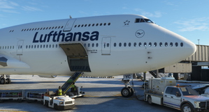 Lufthansa D-ABYC 'Sachsen' (New Livery) | Asobo B747-8i [8K] thumbnail 6