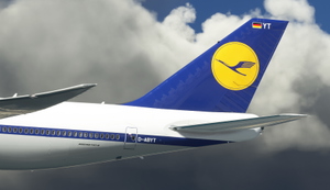Lufthansa D-ABYT 'Köln' (Retro Livery) | Asobo B747-8i [8K] thumbnail 5