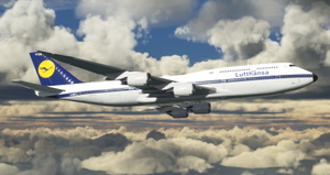 Lufthansa D-ABYT 'Köln' (Retro Livery) | Asobo B747-8i [8K] thumbnail 2
