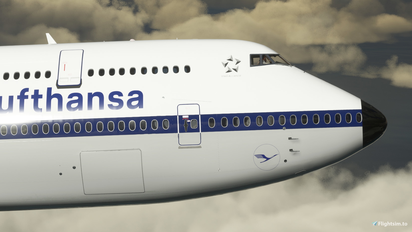 Lufthansa D-ABYT 'Köln' (Retro Livery) | Asobo B747-8i [8K
