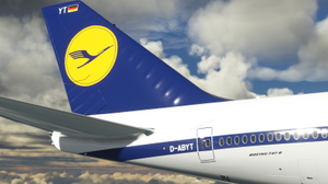 Lufthansa D-ABYT 'Köln' (Retro Livery) | Asobo B747-8i [8K] thumbnail 8