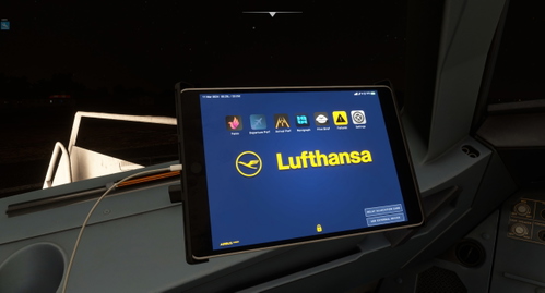 LUFTHANSA EFB Background | Fenix A320 Block 2