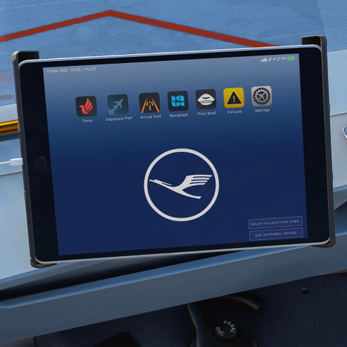 Lufthansa EFB background for Fenix A320