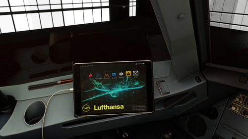 Lufthansa EFB Wallpaper | Fenix A320 Block 2 