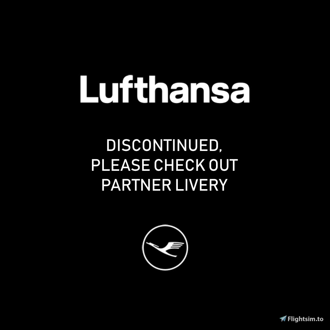 [DISCONTINUED] Lufthansa Livery Pack - FBW A32NX (8K) - Image 1