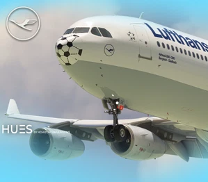 Lufthansa Livery Pack | LVFR A340 (8K) thumbnail 1