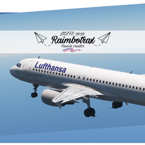 Lufthansa A320-211 old color D-AIPZ [dirty/clean][Fenix V2B2][8K]
