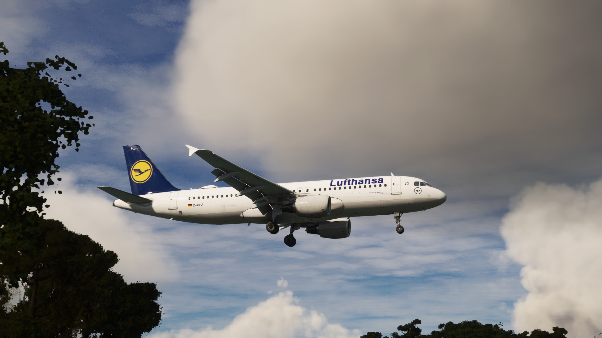 Lufthansa A320-211 old color D-AIPZ [dirty/clean][Fenix V2B2][8K