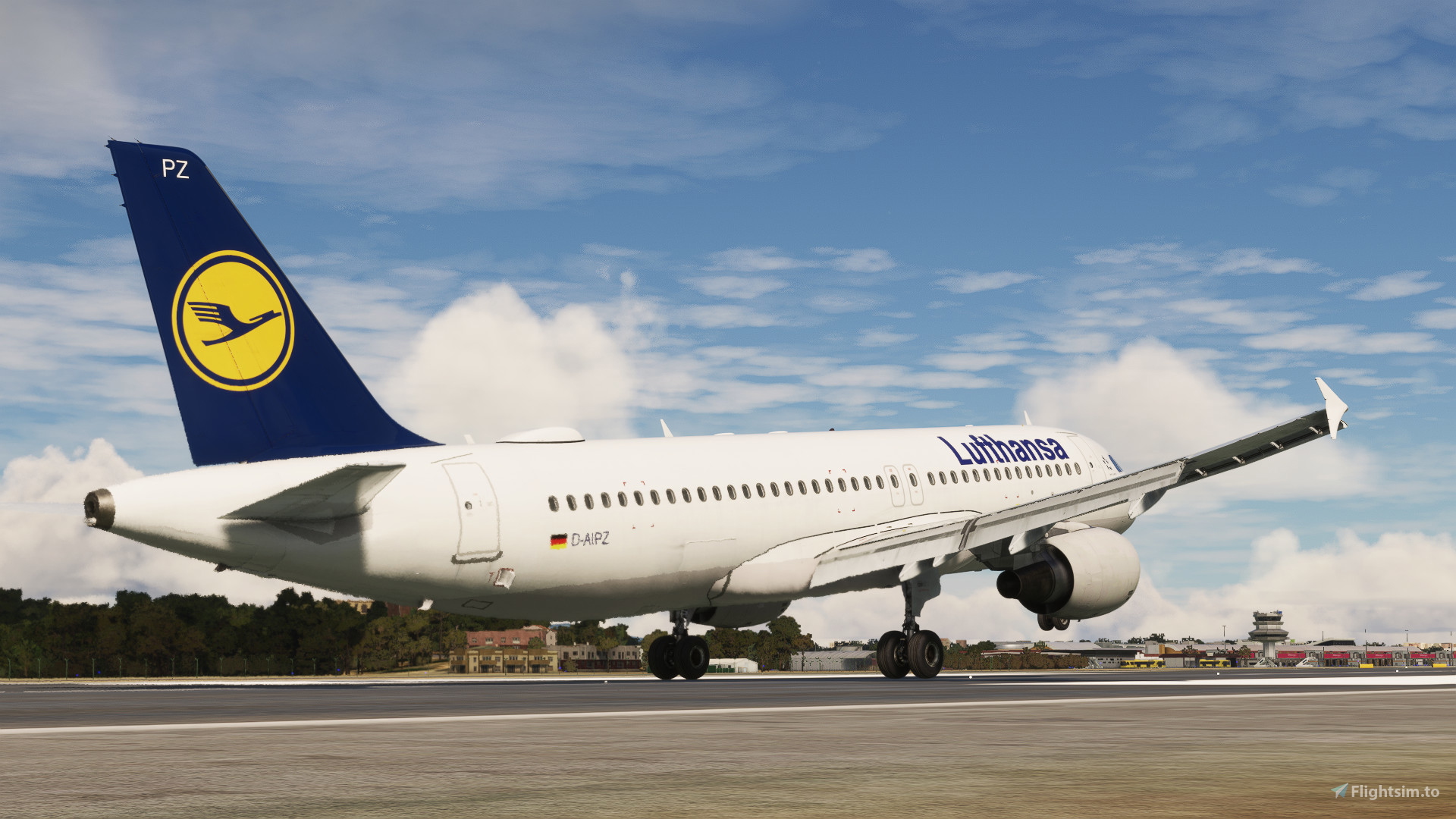 Lufthansa A320-211 old color D-AIPZ [dirty/clean][Fenix V2B2][8K