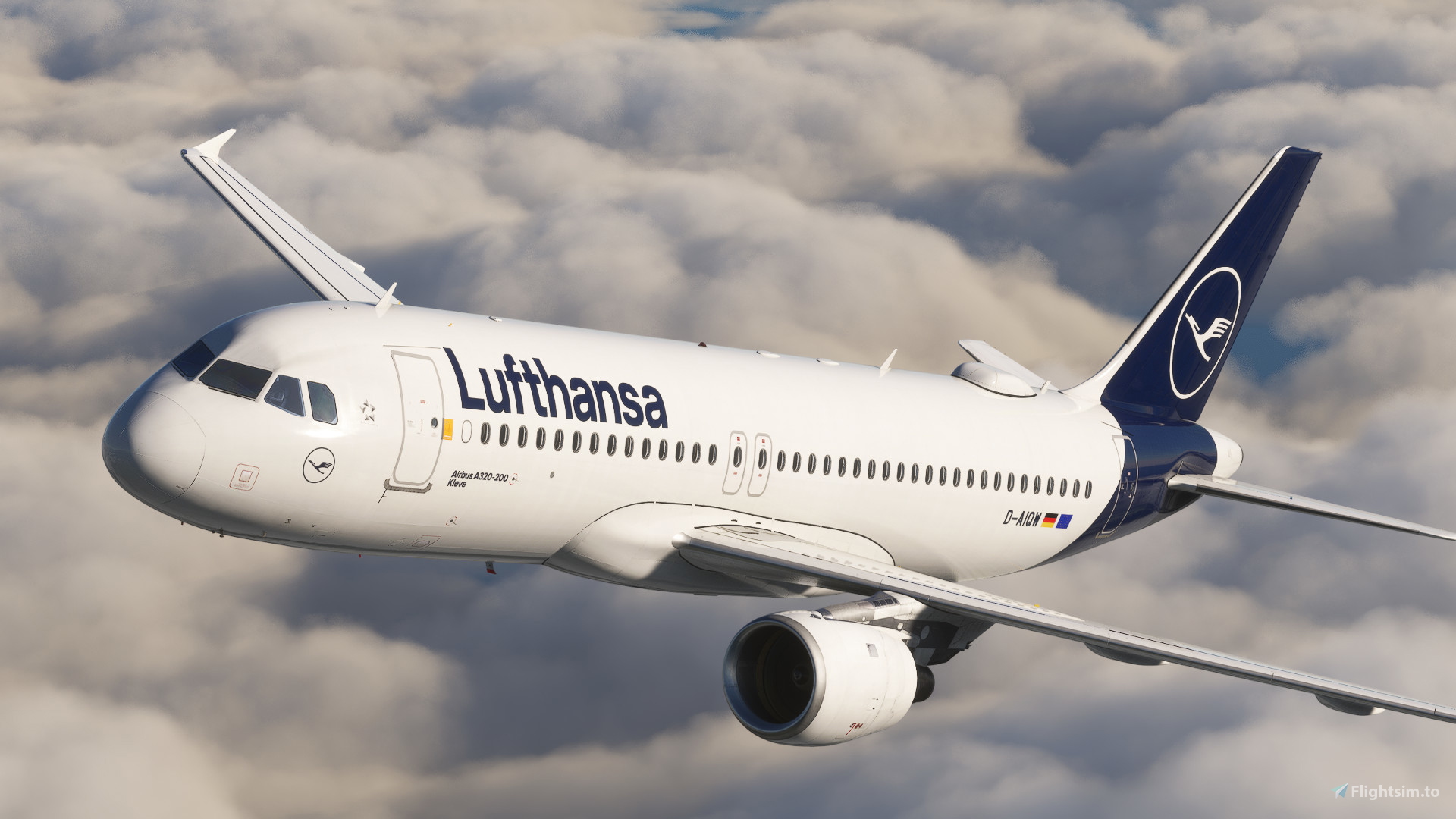 Lufthansa [Pack 2] w/Cabin Fenixsim A320 V2 [8K+4K] for Microsoft
