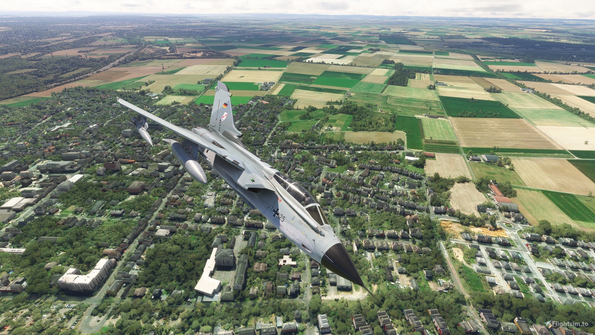 Luftwaffe JaboG31 'Boelcke' Tornado IDS 43-25 for Microsoft Flight 