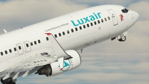 Luxair (LX-LGU) - PMDG 737-800 thumbnail 3