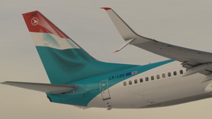 Luxair (LX-LGU) - PMDG 737-800 thumbnail 7