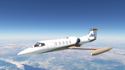 LV-BRT Learjet35A