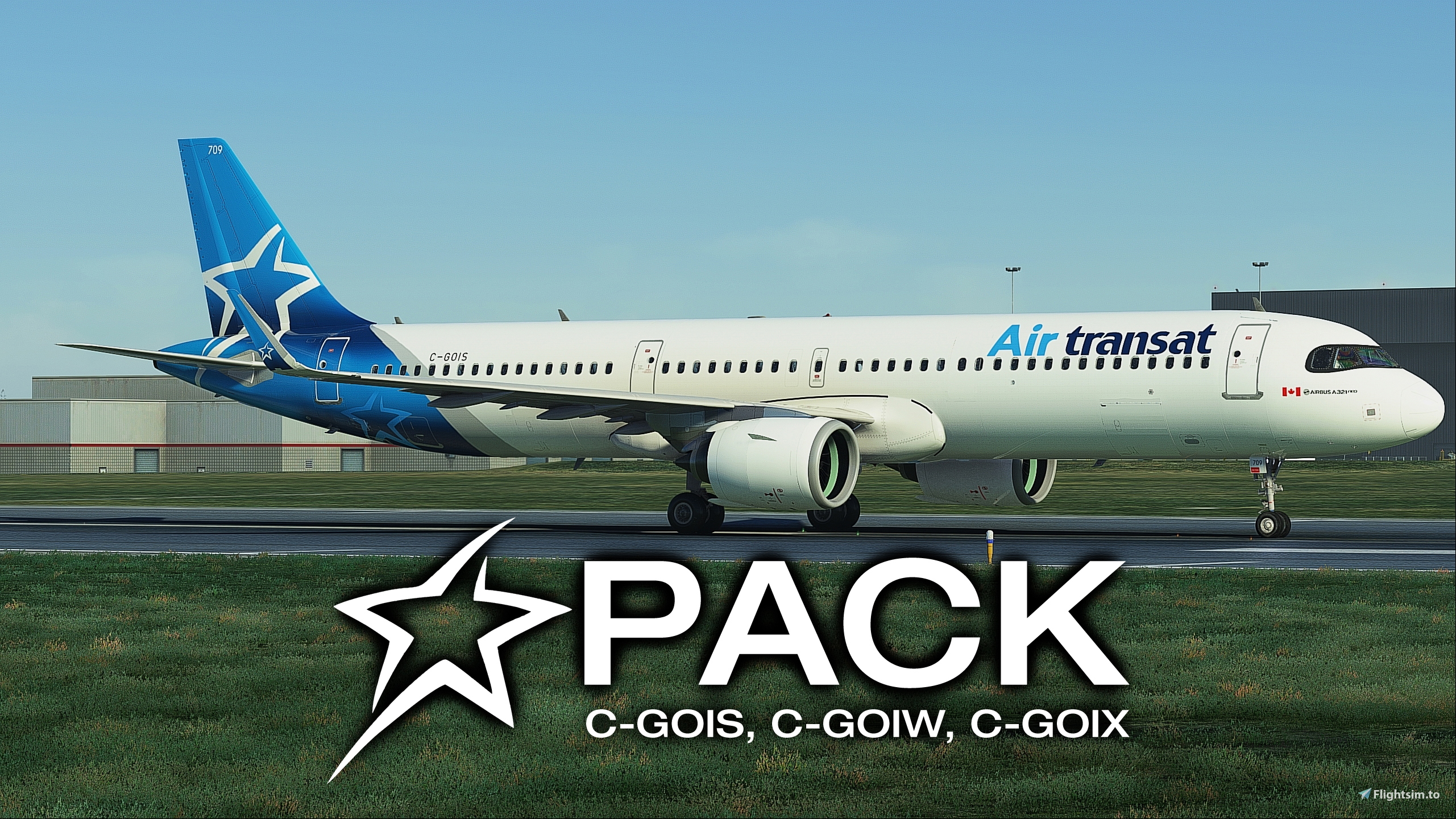 LVFR A21N - Air Transat (Pack) 8K - Image 1
