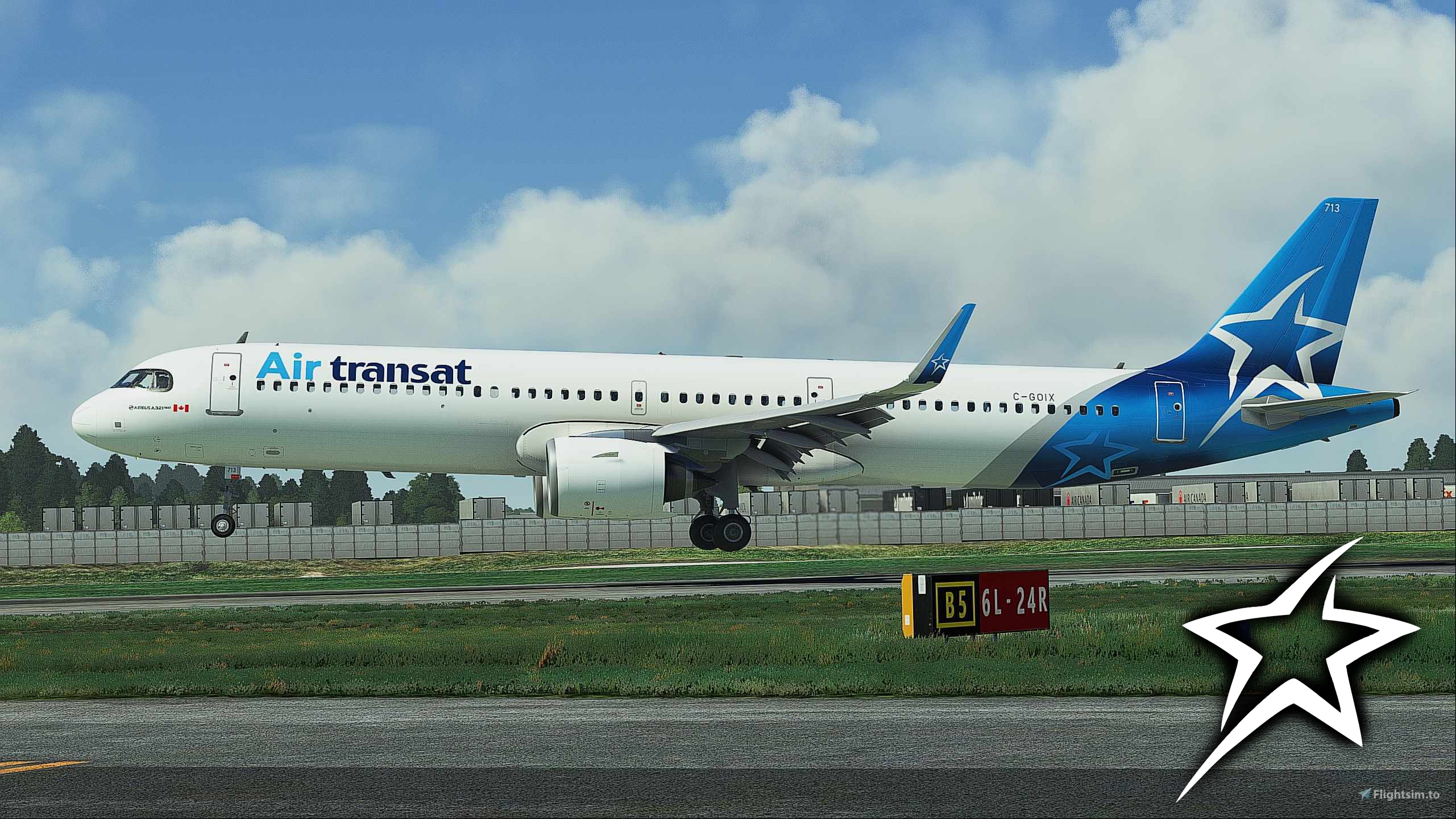 LVFR A21N - Air Transat (Pack) 8K for Microsoft Flight Simulator 