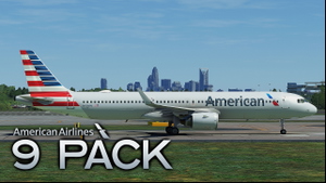 LVFR A21N - American Airlines (Pack) 8K thumbnail 1