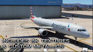 LVFR A21N - American Airlines (Pack) 8K thumbnail 2