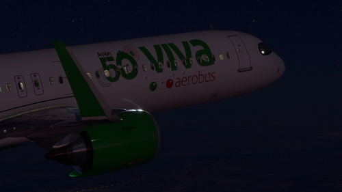 LVFR A21N Viva Aerobus (XA-VBM / Avion 50)