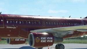 LVFR A318 - Federación Venezolana de Fútbol (FVF) "La Vinotinto" - FBW/Horizon Compatible thumbnail 5