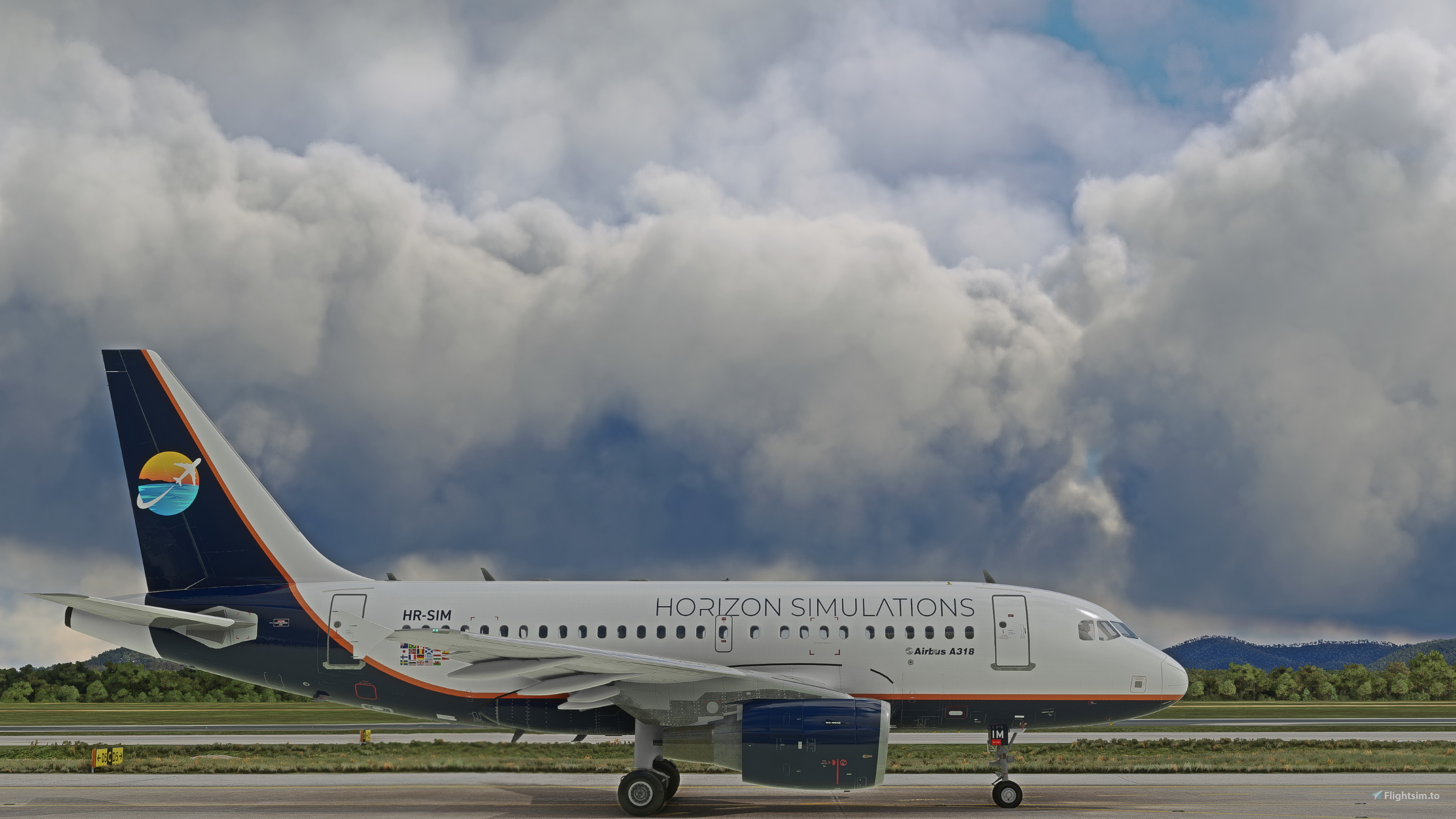 Horizon Simulations Airbus A318ceo - for LVFR A318 for Microsoft