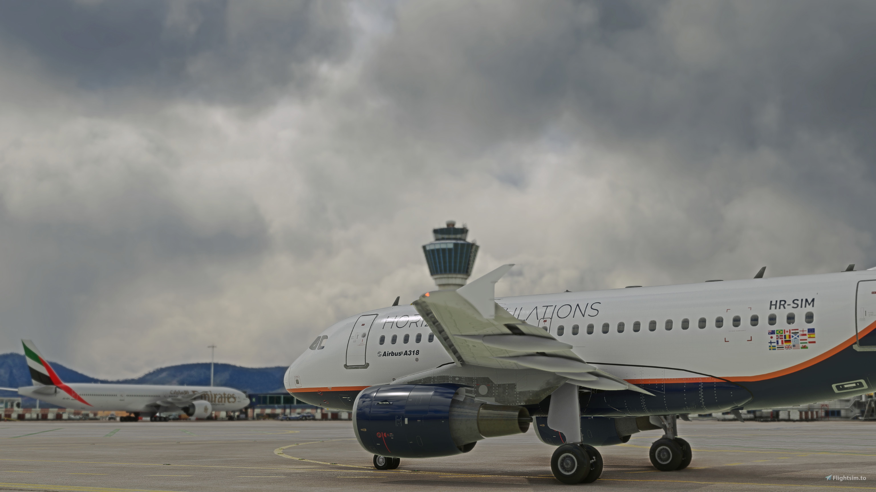 Horizon Simulations Airbus A318ceo - for LVFR A318 for Microsoft