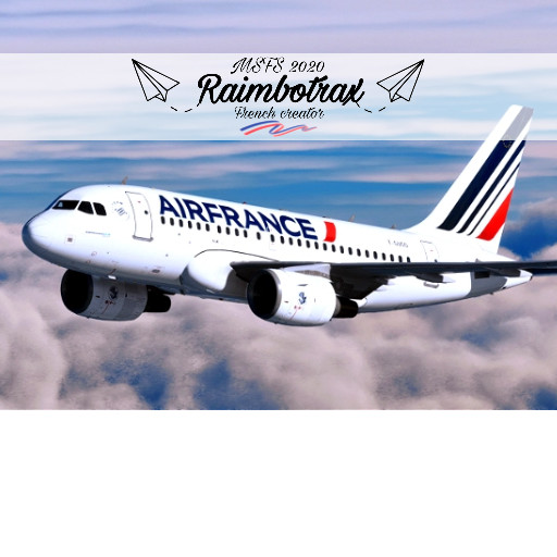 Lvfr a318ceo Air France New livery F-GUGO FBW compability - Image 1