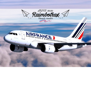 Lvfr a318ceo Air France New livery F-GUGO FBW compability thumbnail 1