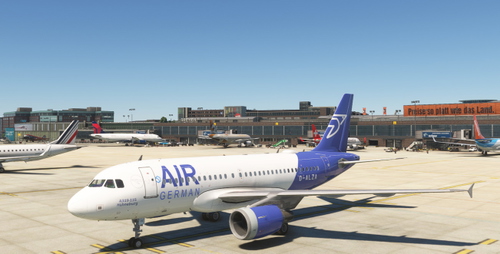 LVFR A319 Air German (D-ALZA)[8K] VA