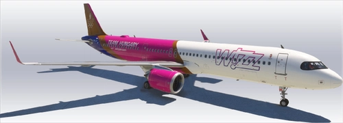 LVFR A321neo- Wizz Air - "HA-LGI" Team Hungary Livery