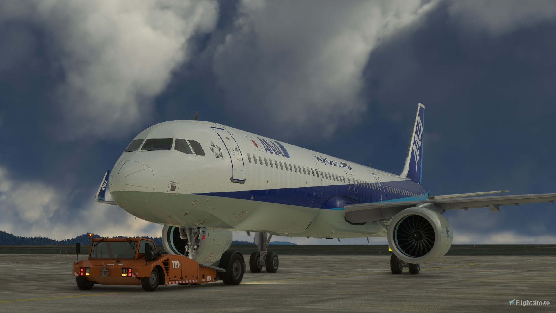 LVFR A321NEO] ANA , ALL NIPPON AIRWAYS 8K LIVERY for Microsoft 