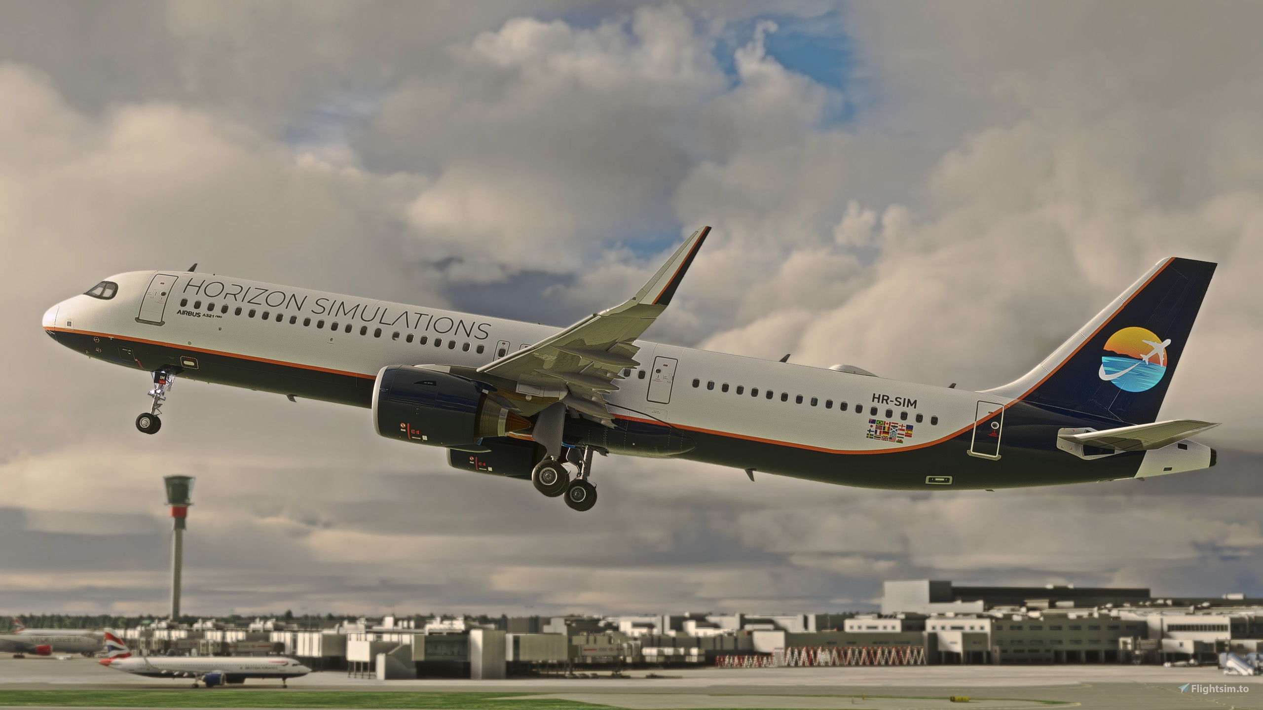 Horizon Simulations Airbus A321neo - for LVFR A321neo のために