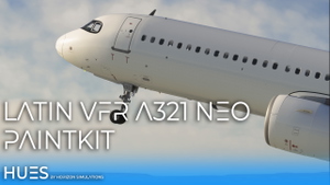 LVFR A321NEO Paintkit thumbnail 1