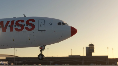 LVFR A340-300 SWISS LXmas 2023 HB-JMA