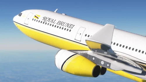 LVFR A340 Royal Brunei Airlines V8-001
