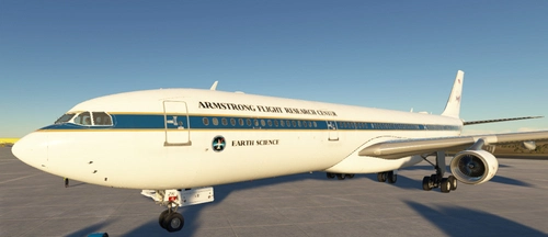 LVFR A340 NASA  armstrong flying  laboratory