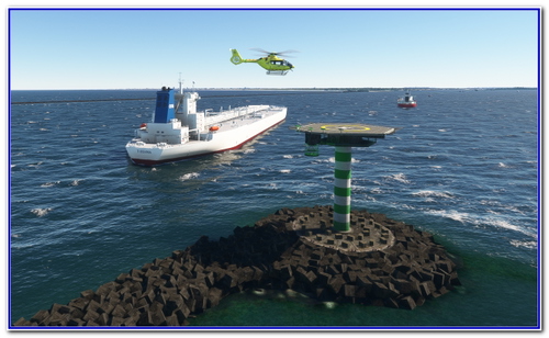 Maasmond  North/South Poles - Helipads