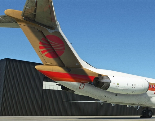 Maddog X - Continental Airlines MD-83 (Red Meatball) N939MC