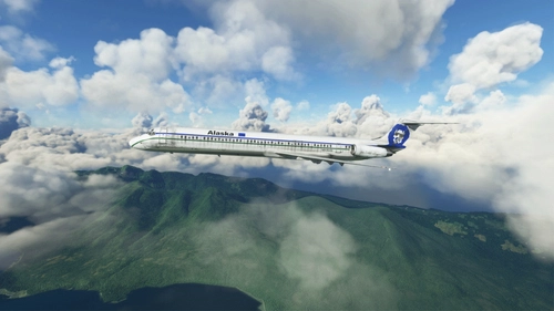 Maddog X /w cabin Alaska Airlines - `The Californian Eskimo' (N936AS) [HEAVY WEATHERED]