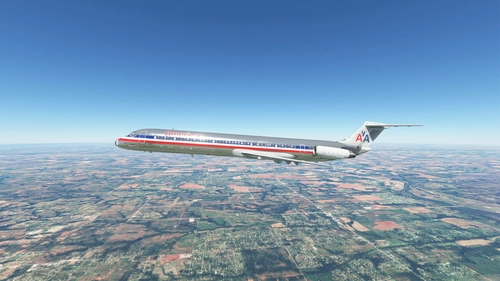 Maddog X /w cabin American Airlines Super 80  (N215AA)