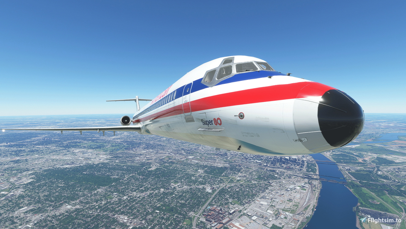 Maddog X /w cabin American Airlines Super 80 ex Reno Air (N821RA ...