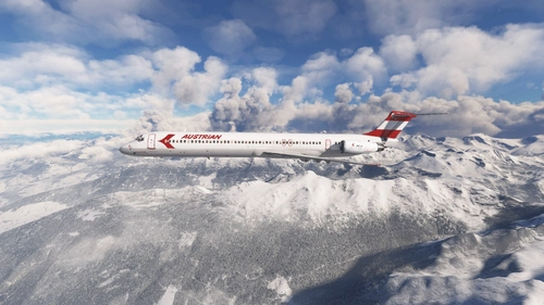 Maddog X /w cabin Austrian Airlines- grey design (OE-LDR)