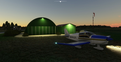 Majory airstrip - Przytocznica