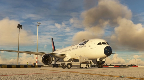 MALEV Hungarian Airlines livery for Asobo 787-10