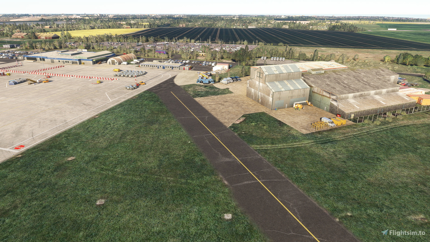 Manston Airport EGMH *Plus GSX profile* for Microsoft Flight