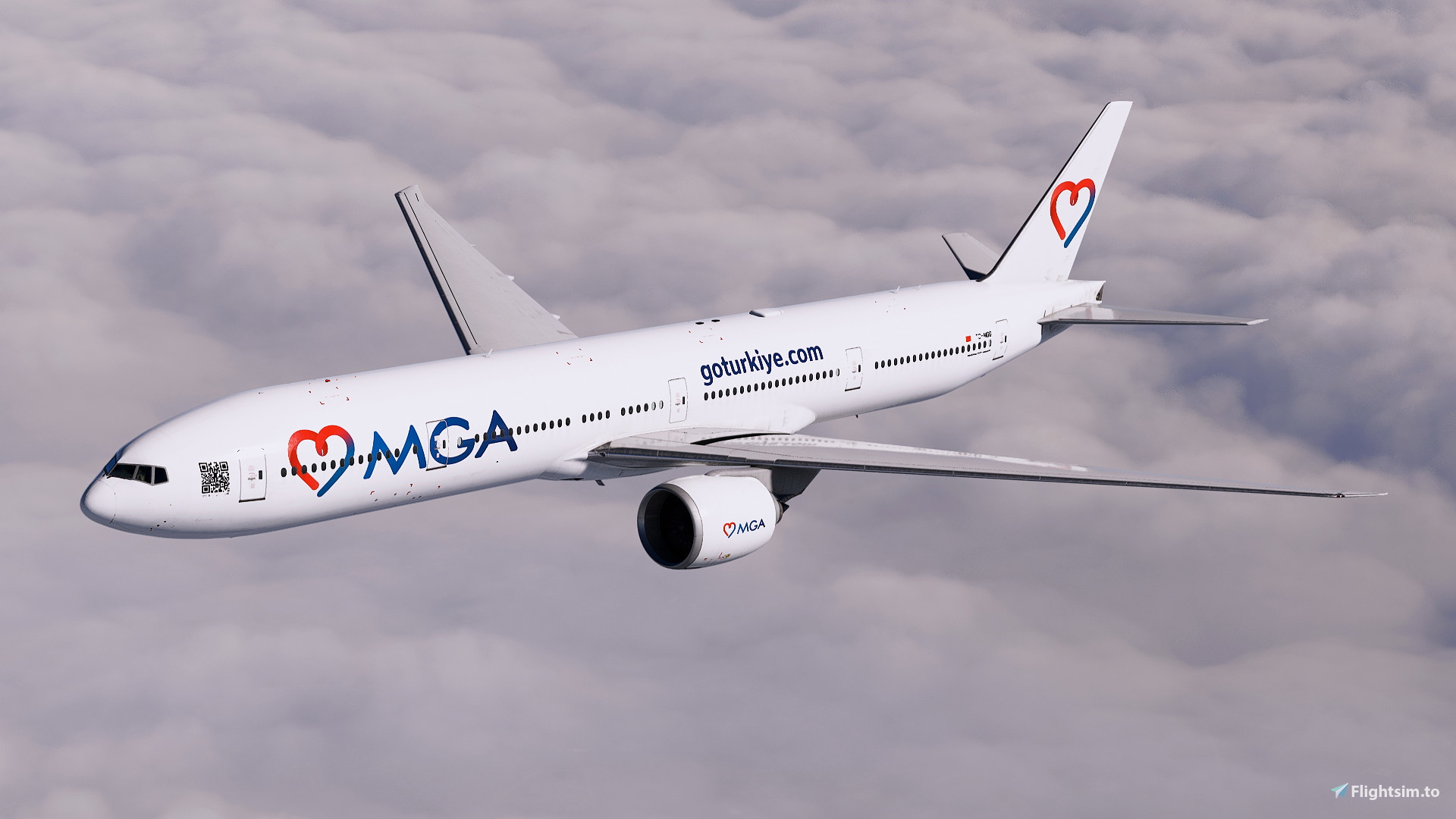 Mavi Gok (TC-MGG) PMDG 777-300ER  - Image 1