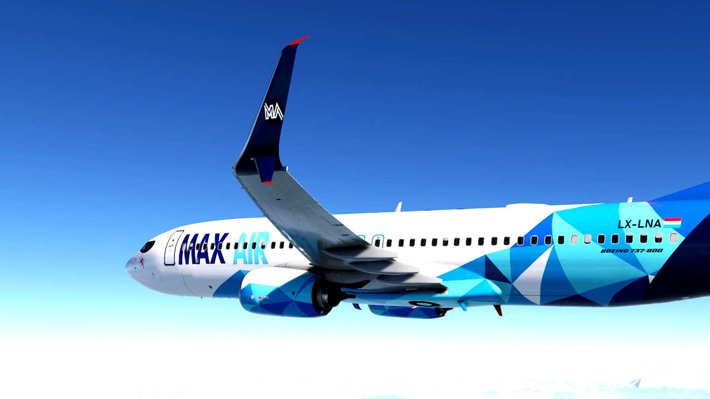 MaxAir Virtual Fleet Pack PMDG 737800NG for Microsoft Flight Simulator MSFS