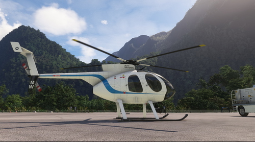 MD 500E ZK-HMW Alpine Helicopters