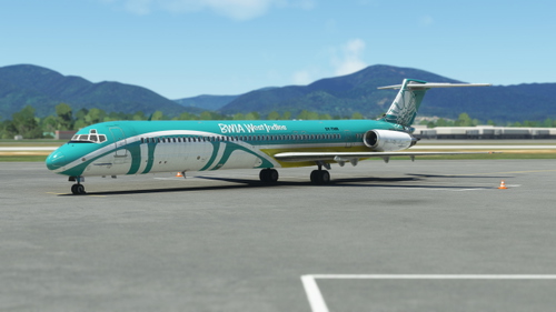 MD-83 BWIA Pack (old and "new")
