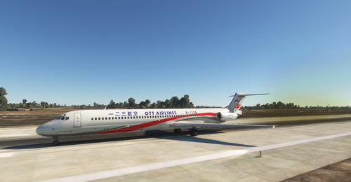 MD-83 OTT AIRLINES (一二三航空）